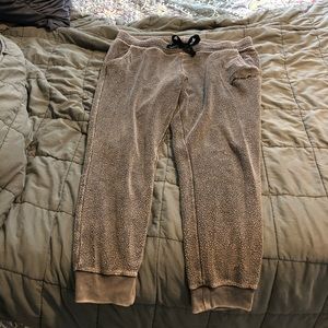 VS Pink grey joggers large